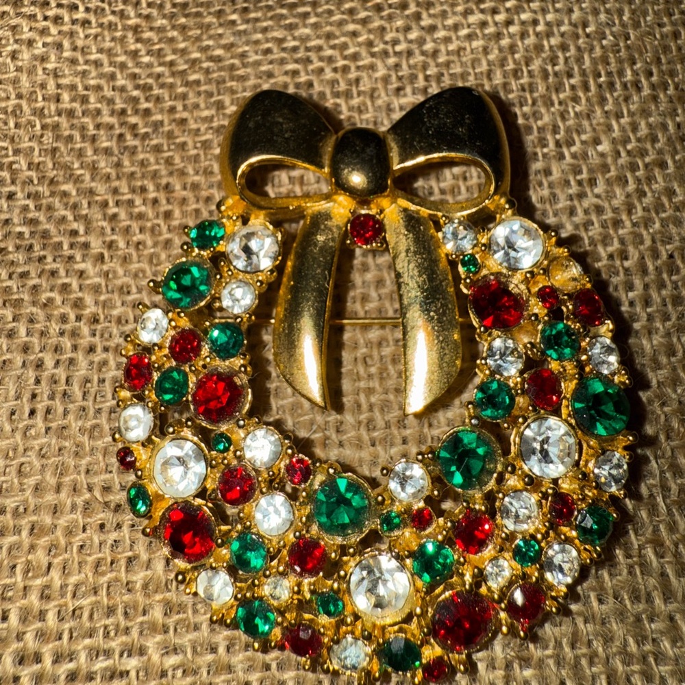 Vintage LIA Lianna Christmas Wreath